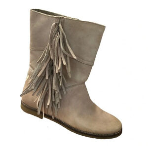 Felmini Leather Fringe Boot